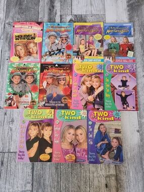 Mary Kate & Ashley Book Lot Of 11 Adventures Of Two Of A Kind Olsen Twins